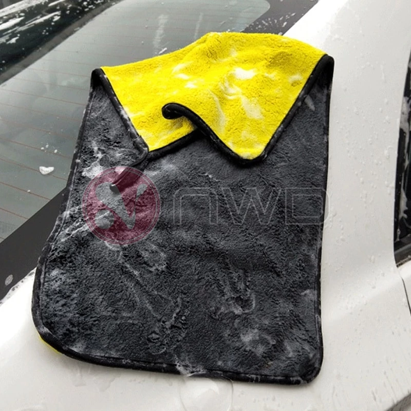 《𝗦𝗧𝗥𝗘𝗡𝗚𝗧𝗛𝗘𝗡》Microfiber Water Absorption Car Cleaning Towel Polish Washing Cloth Kain Buruk 洗车布 NWD