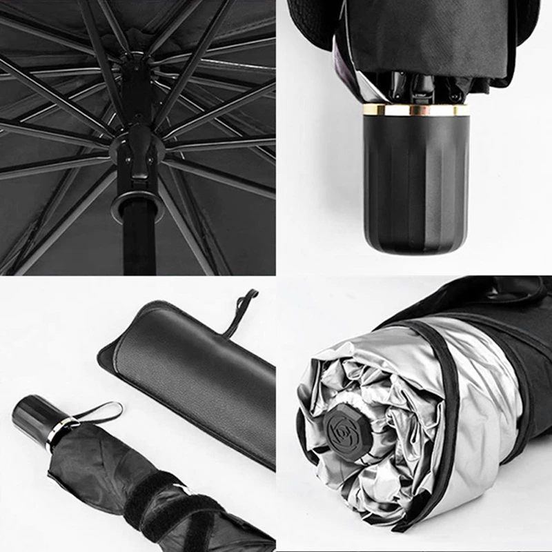 Car Window Sun Shade Car Windscreen Sunshade Car Sun Shield Umbrella Auto Shade Cover Sun Protection Window Cover 汽車遮陽