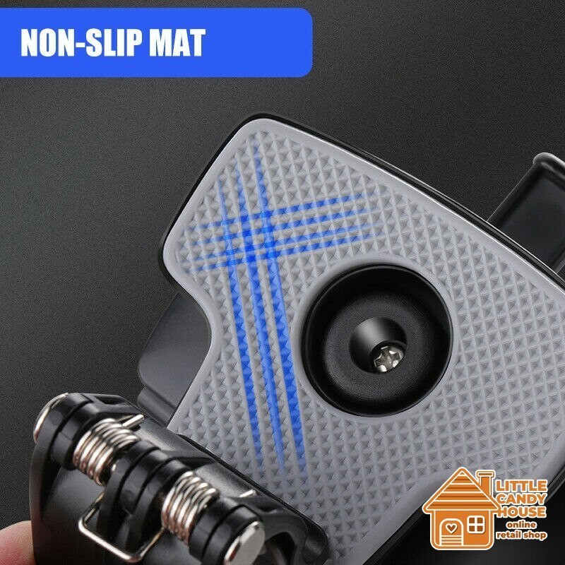 In-Car Dashboard Rear View Mirror Car Mount GPS Phone Holder 360 Strong Grip Mobile Phone Car Holder
