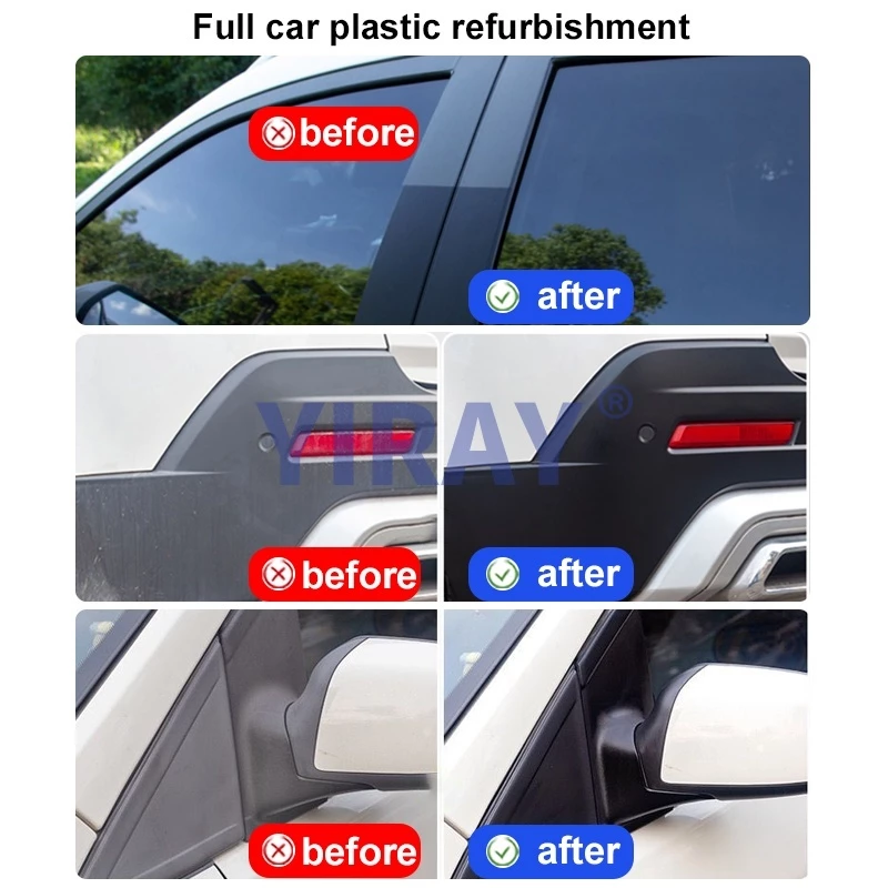 Rubber Plastic Refurbishment Agent Auto Parts Crystal-Plated Table Board Wax Maintenance Rest