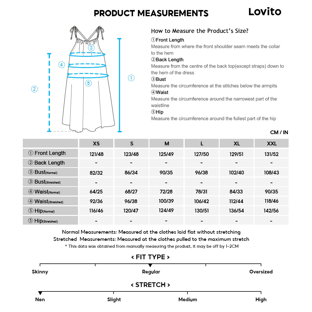 Lovito Elegant Dress Plain Belted Dress for Women L100MD424