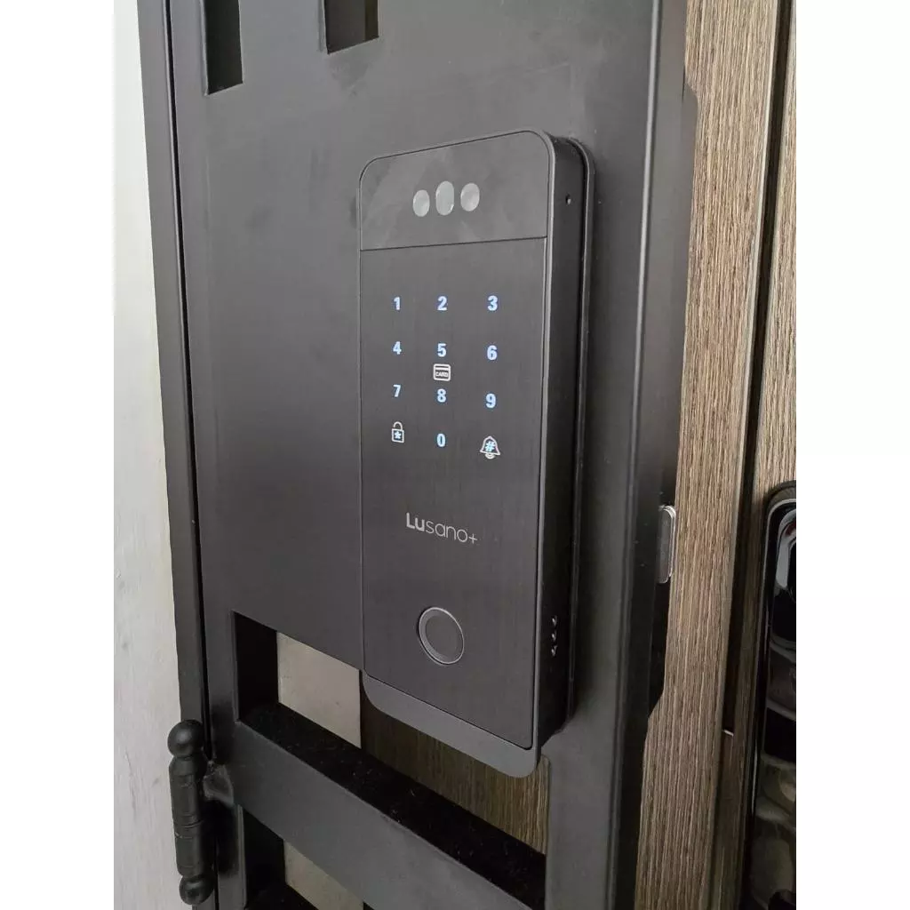 [NEW LAUNCH] [SG SELLER & CHEAPEST IN SG] Lusano+ Cheapest Palm & Face Recognition Gate Digital Lock